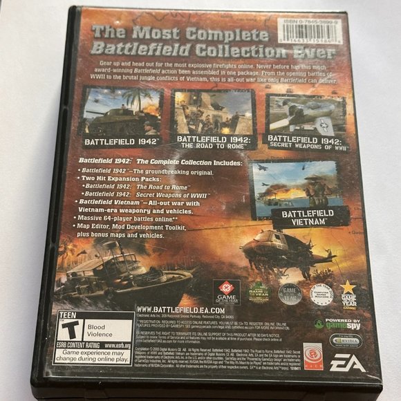 Battlefield 1942 The Complete Collection PC Complete in Box - Picture 2 of 16